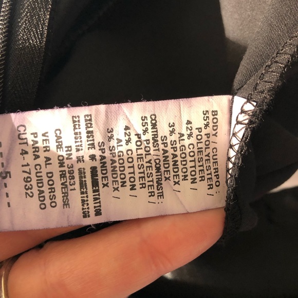 Xoxo Black Tuxedo Style Dress Juniors Size 5 - Picture 6 of 6